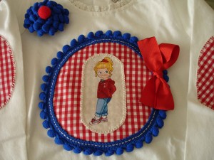 Camiseta tonos azules 4