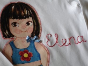 Detalle camiseta alicia