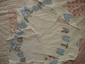 camisetas azules leo