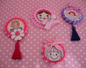 conjunto broches