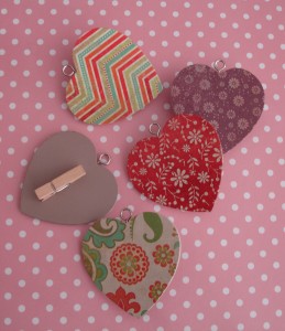 pinzas de corazones