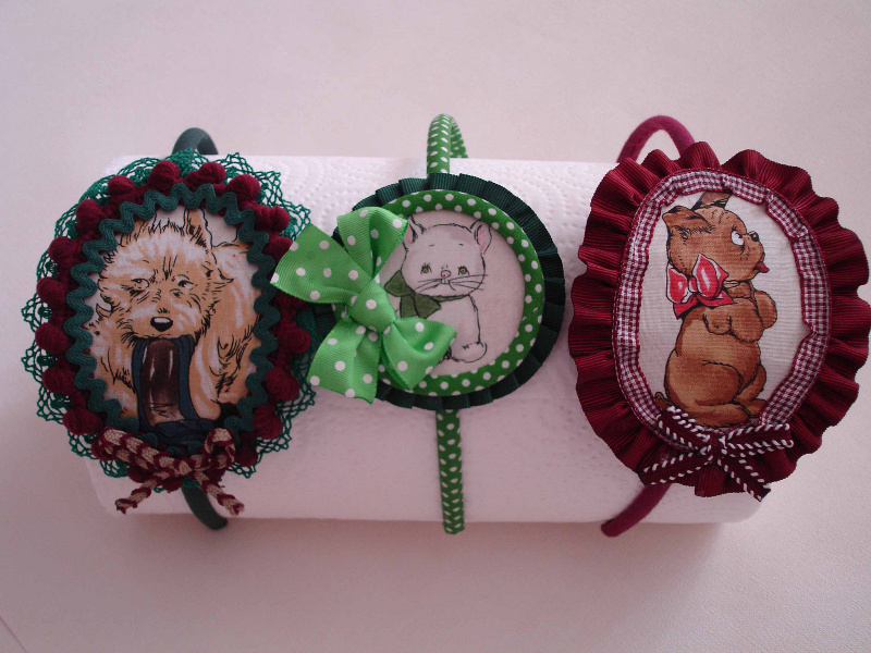 Diademas perritos y gatito copia