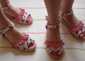 Zapatillas rojas