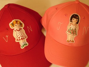Gorras Valeria y Jimena