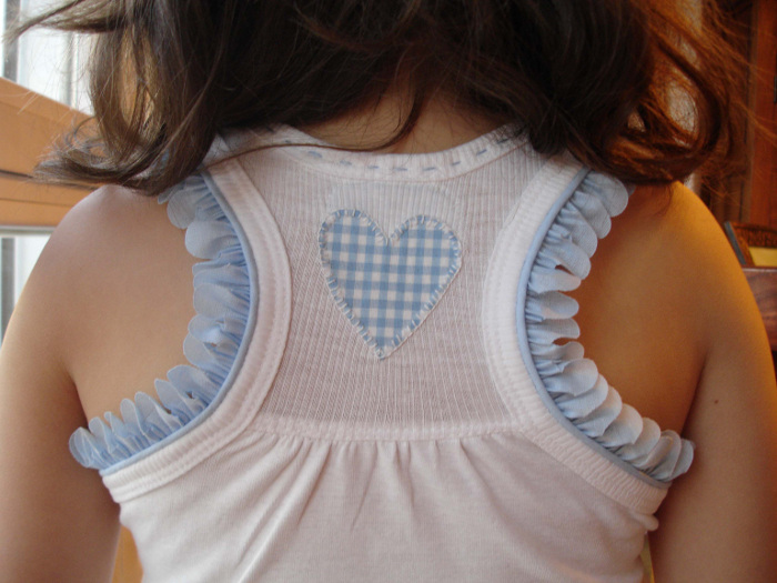 camiseta tirantes. trasera Valeria