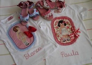 Camisetas Blanca y Paula