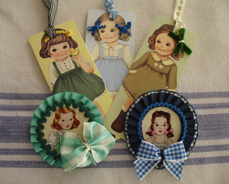 Broches y marcapáginas Carmen
