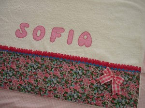 Conjunto Sofía. Toalla