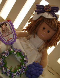Diademas violetas
