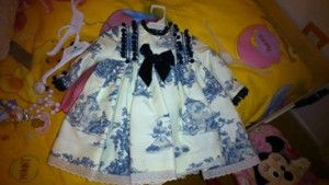 Vestido de Carlota y Daniela