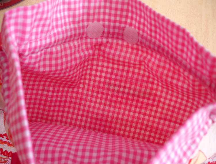Bolsita merienda Martina. Interior