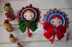 Diademas matrioskas