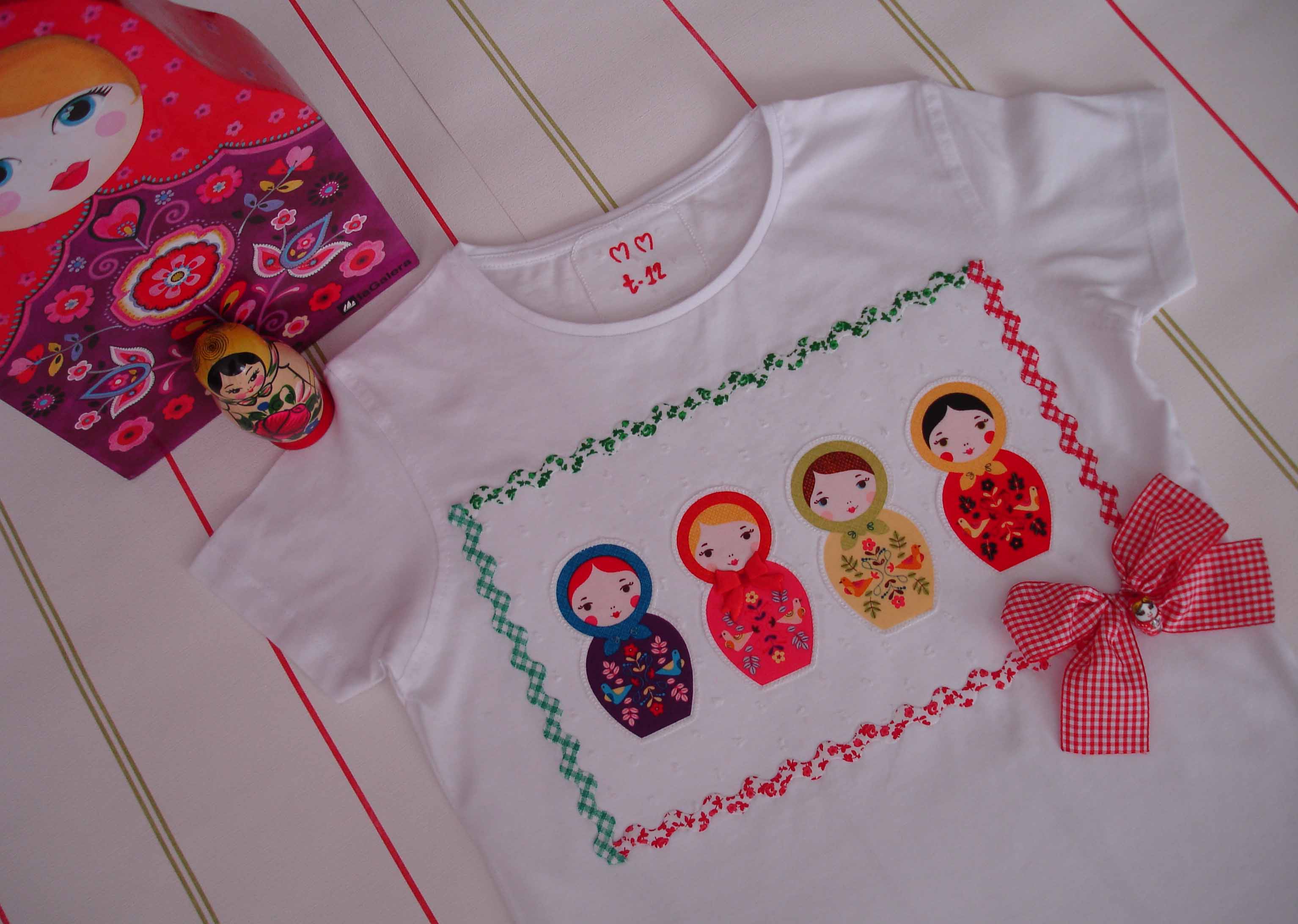 Camiseta matrioskas Esther 2