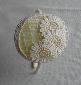 tocado flores guipur 1