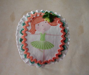 Diadema Bailarina verde