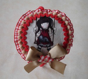 Diadema Gorjuss roja
