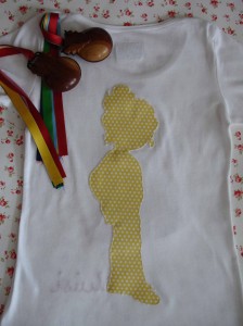 Camiseta Luisi Volantes. Silueta