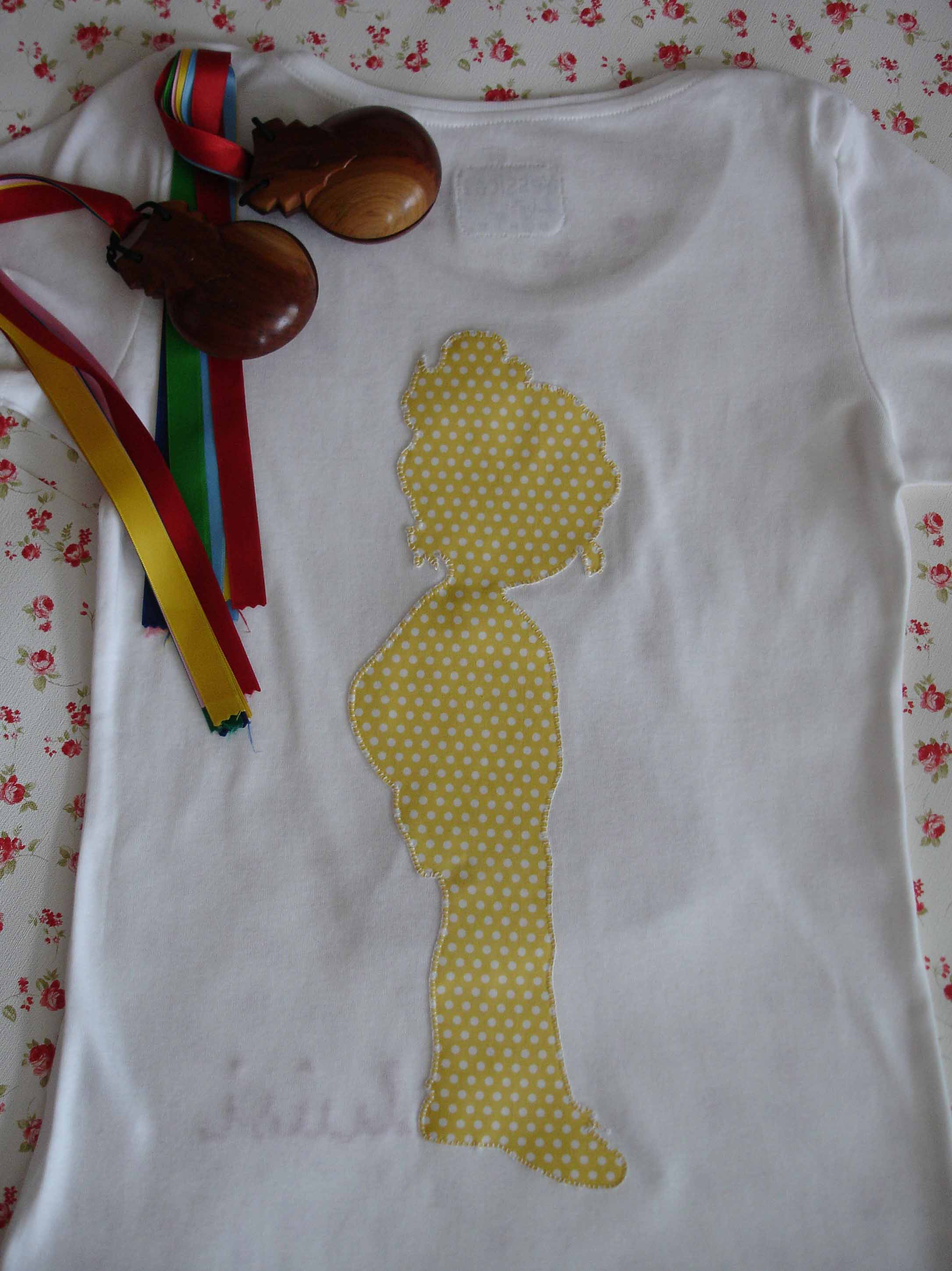 Camiseta Luisi Volantes. Silueta
