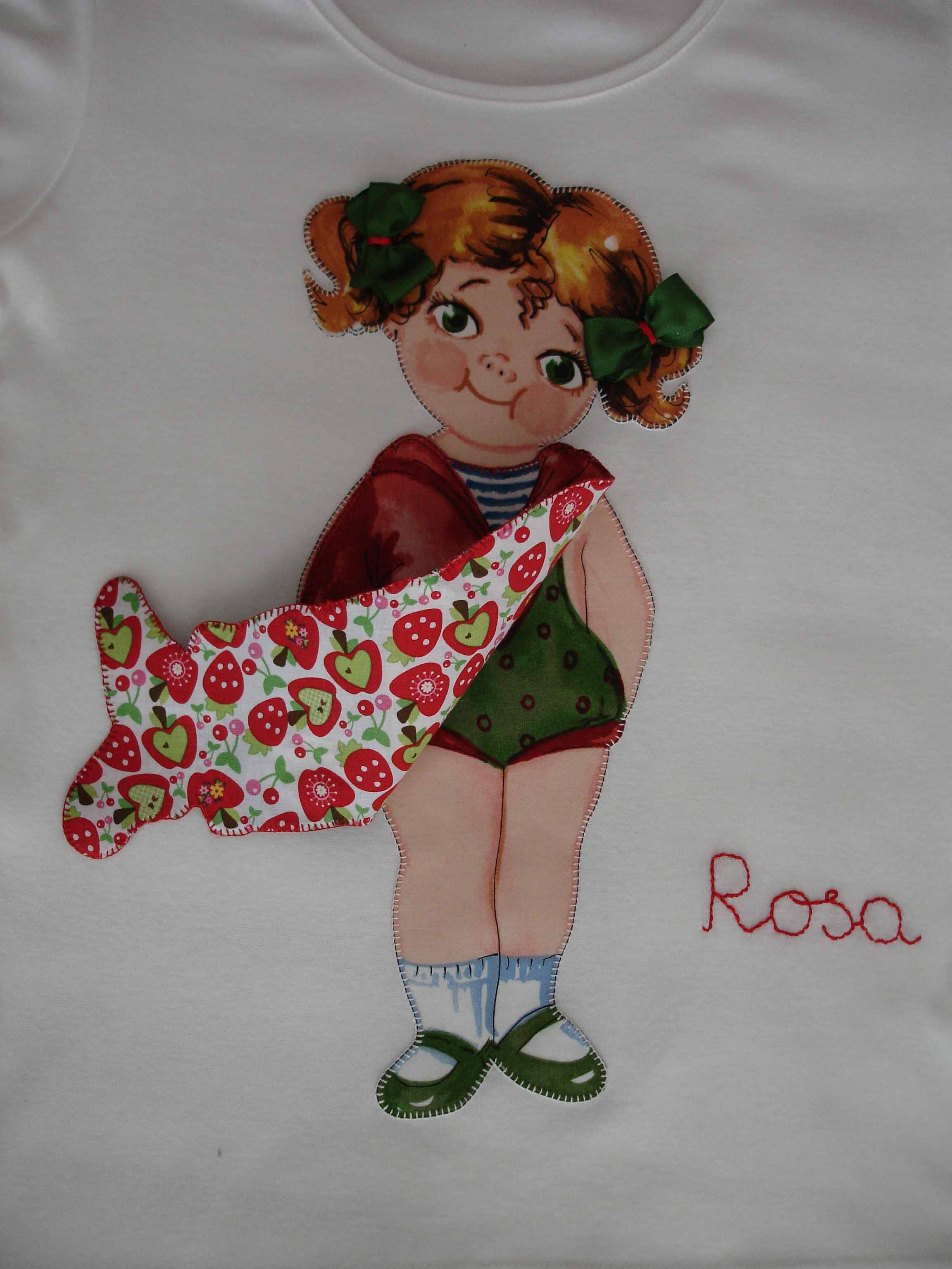 Camiseta muñequita Rosa 1