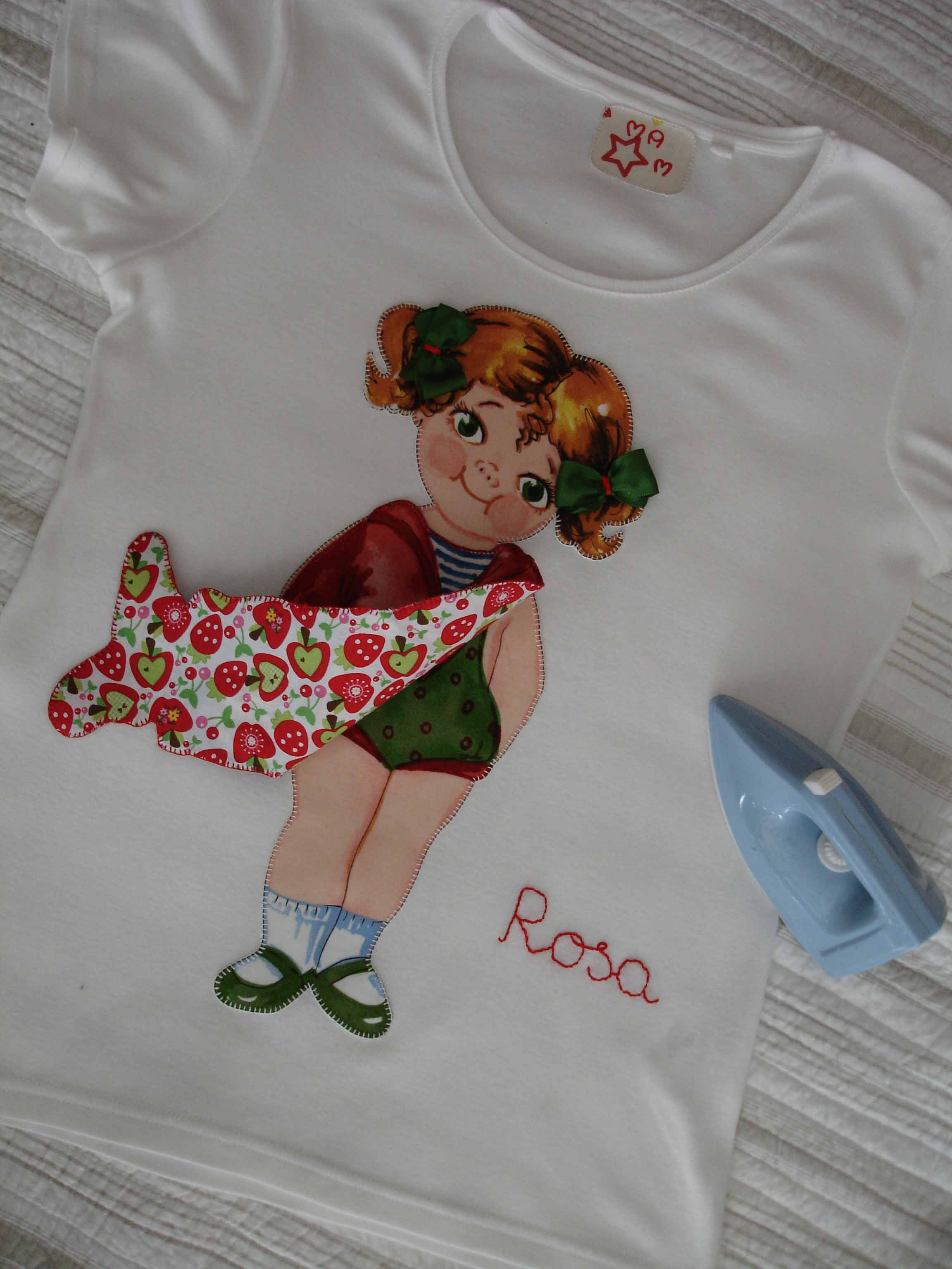 Camiseta muñequita Rosa 2
