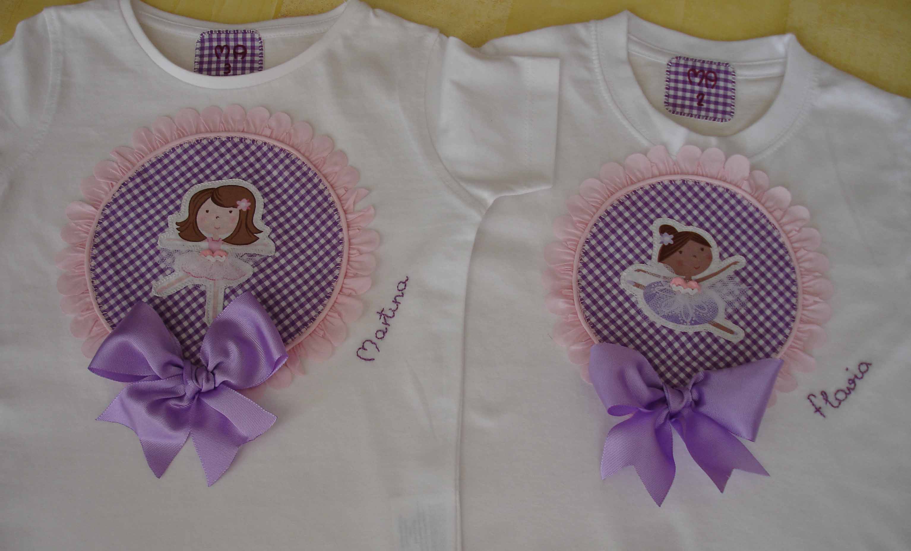 Camisetas Martina y Flavia 2