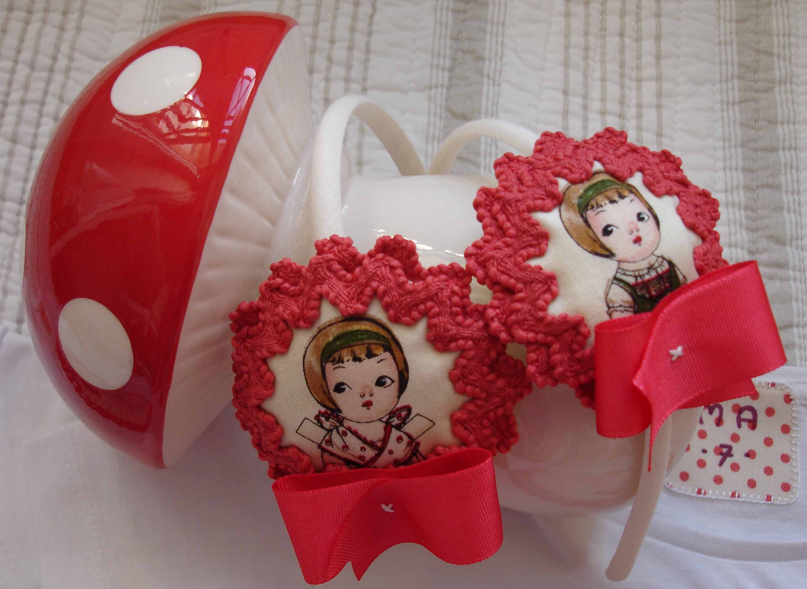 Camisetas y diademas Lola y Victoria 2