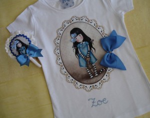 Camiseta y diadema Zoe 1
