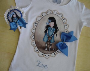 Camiseta y diadema Zoe