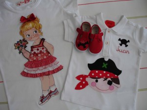 camiseta Luisi y polo Juan