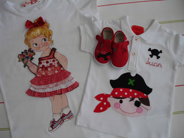 camiseta Luisi y polo Juan