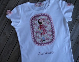 Camiseta Vanessa  Muñequita