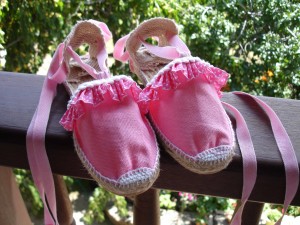 Zapatillas rosas
