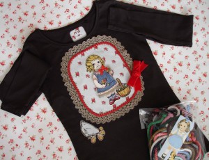 Camiseta muñeca granjera Vanessa