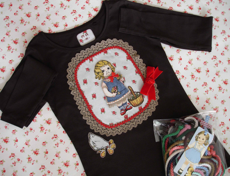 Camiseta muñeca granjera Vanessa