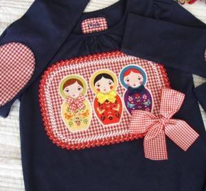 Camisetas Jana y JUlia. Matrioskas 2