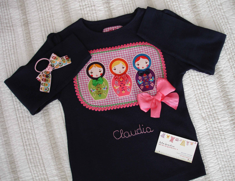 Camisetas Claudia. Marioskas