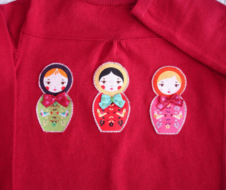 Chaqueta matrioskas Mari paz 3
