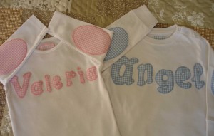 Camisetas Ángel y Valeria