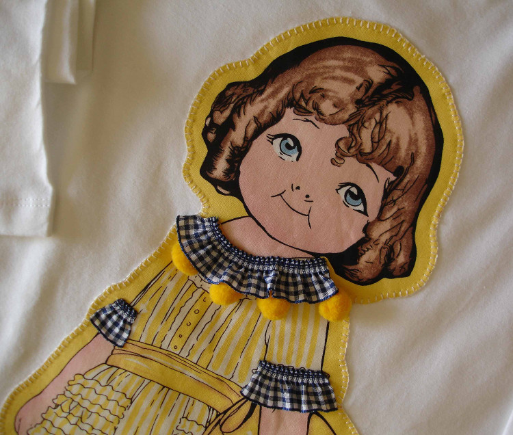 Camiseta Yaiza. Detalle