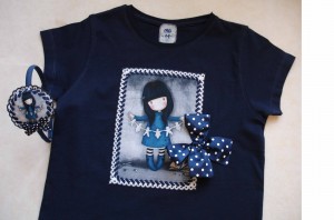 Camiseta y diadema Gema