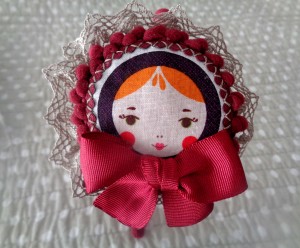 Diadema matrioska y lazos Esolito 1