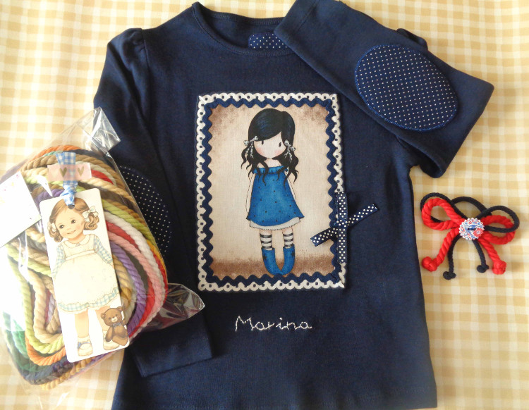 Camiseta y Lazos Marina 1