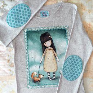 Camiseta gris Gorjuss