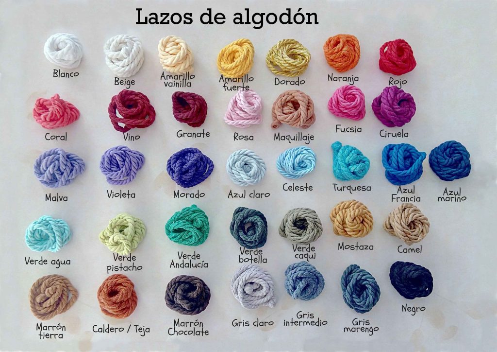Paleta colores Lazos de algodón 1 copia